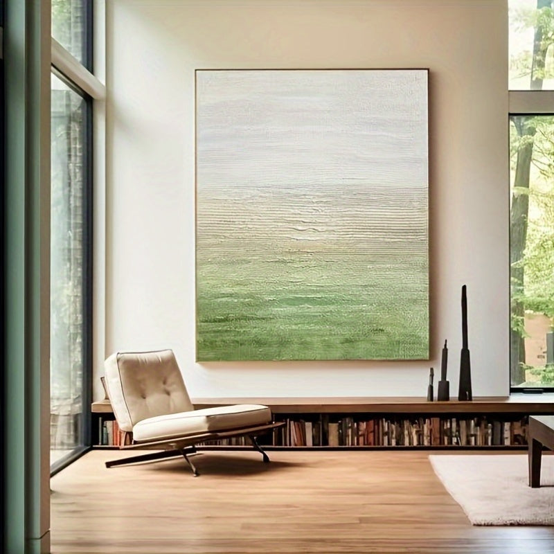 Hand Painted Abstract Oil Painting- Unframed Modern Wall Art, Perfect Gift Print for Home Decor