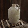 Ins Style Coarse Pottery Hand-painted Craft Living Room Kitchen Bedroom Floral Vase Ornament
